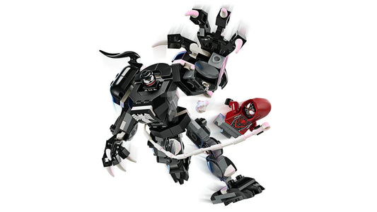 Venom Mech Armor vs. Miles Morales