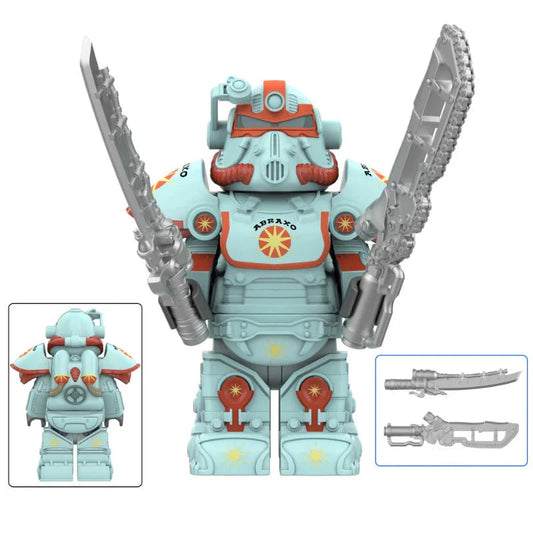 Fallout: T-51 Mecha Power Armor Minifigures Set