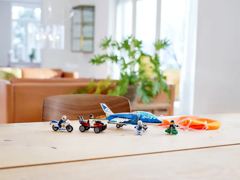 City Sky Police Parachute Arrest