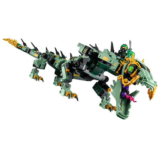 Green Ninja Mech Dragon