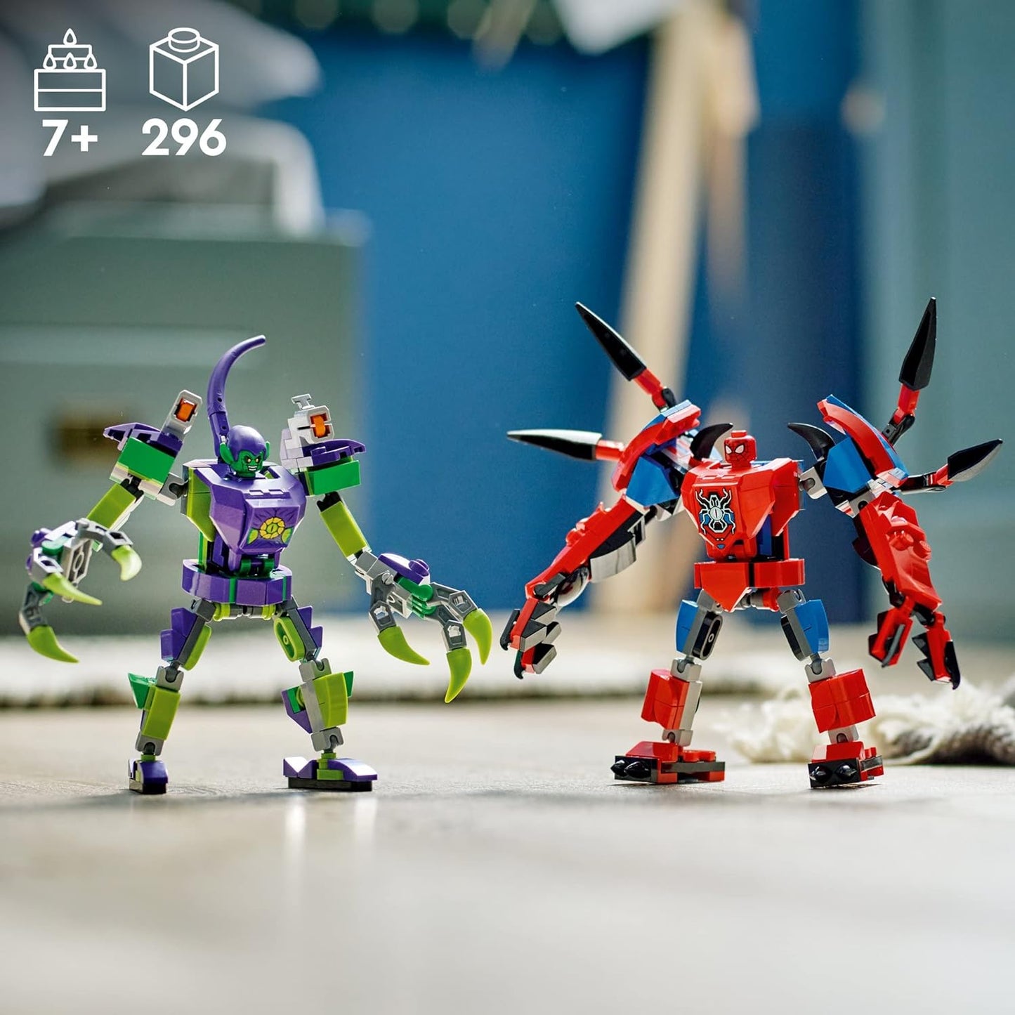 Spider-Man & Green Goblin Mech Battle