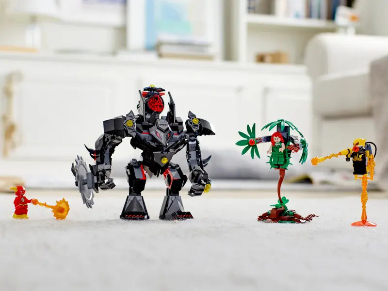 Batman Mech vs. Poison Ivy Mech