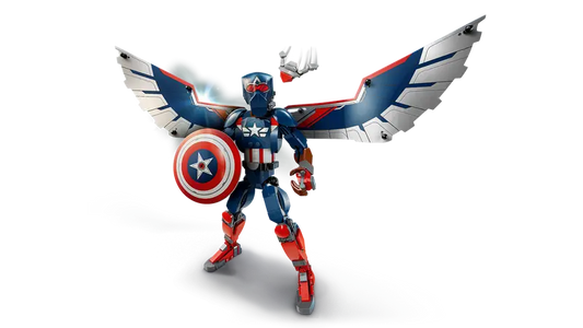 New Captain America Construction Figure