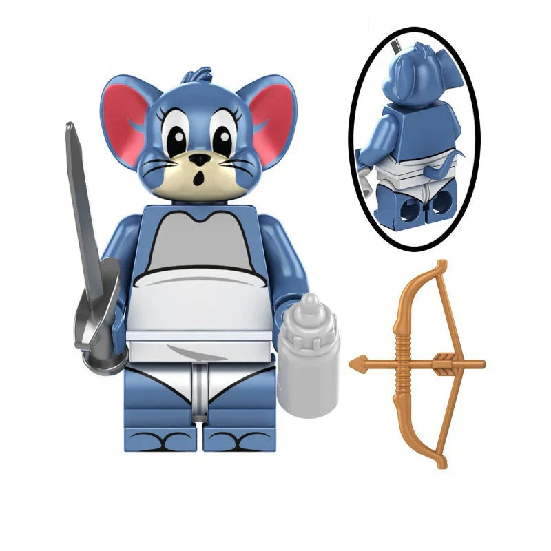 Tom and Jerry Minifigures Set