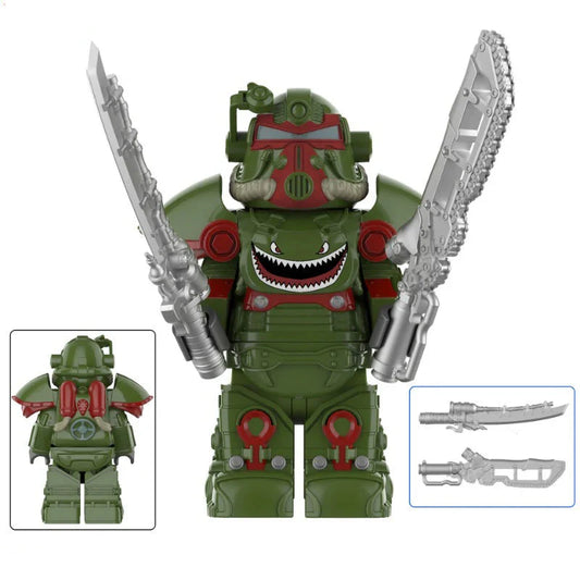 Fallout T-51 Mecha Power Armor Minifigures Set