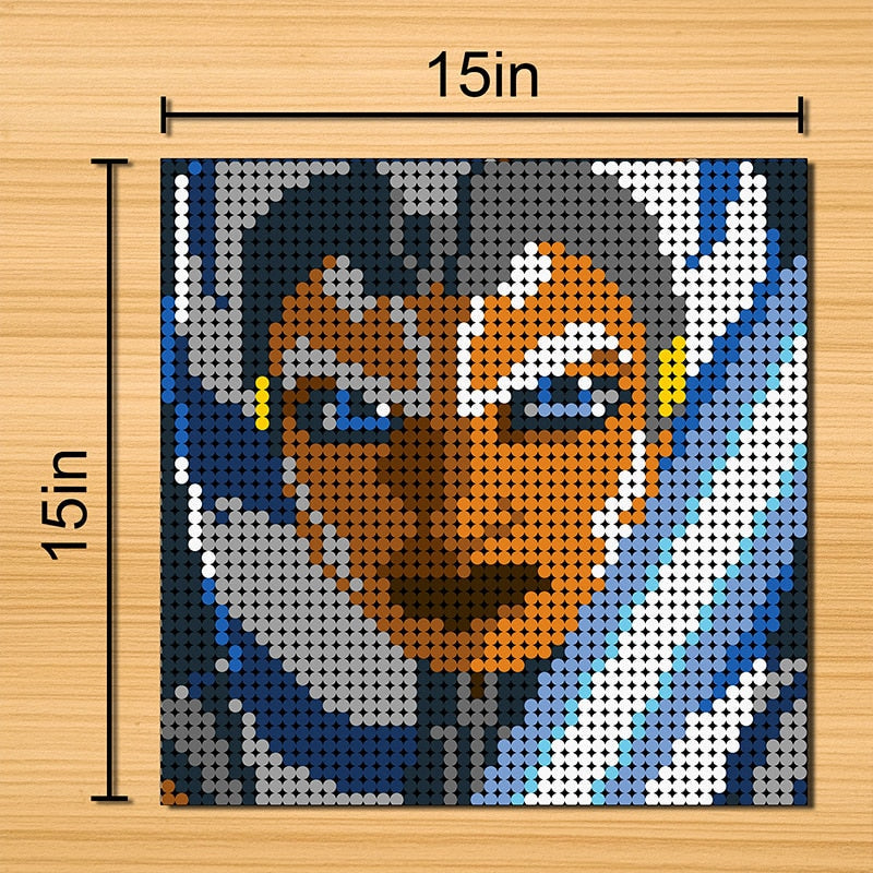 Star Wars Ahsoka Pixel Art