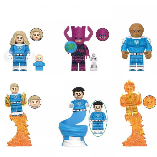 Fantastic Four Minifigures Set