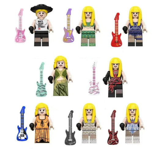 Taylor Swift Minifigures Set