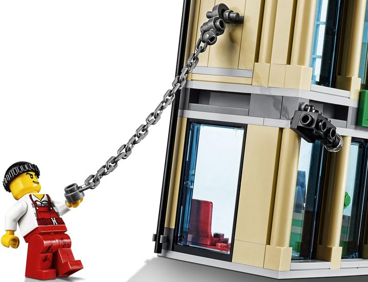 City Bulldozer Break-in