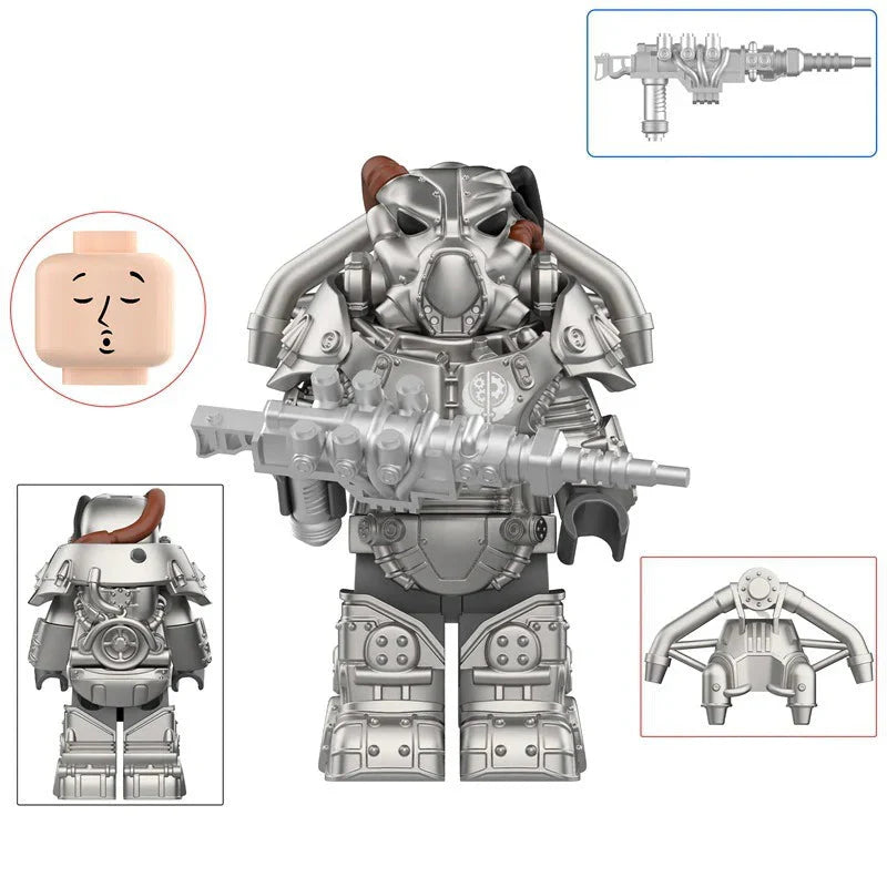 Fallout: X-01 Mech Power Armor Minifigures Set
