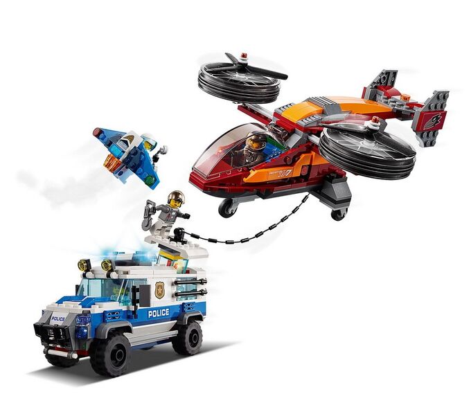 City Sky Police Diamond Heist