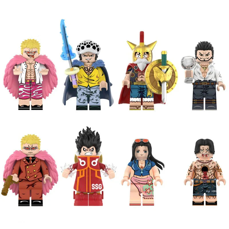 One Piece Minifigures Set