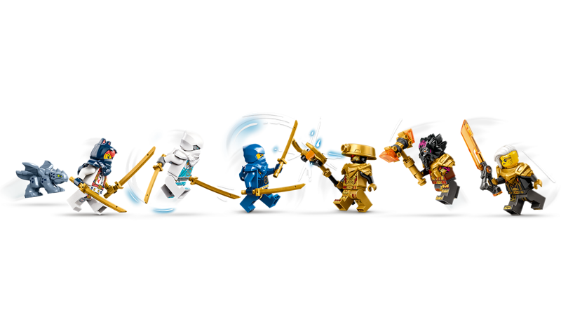 Elemental Dragon vs. The Empress Mech