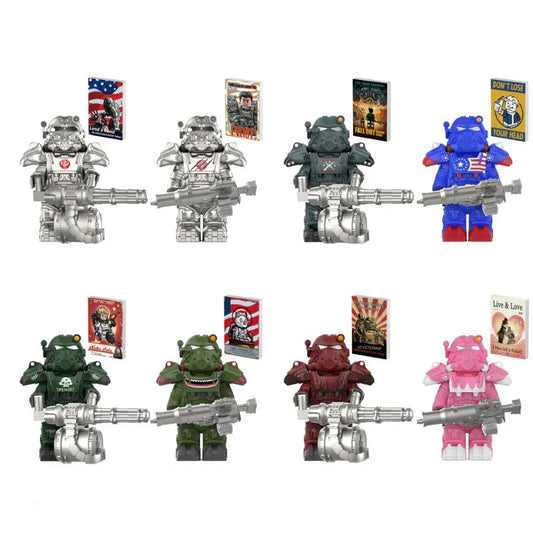Fallout: T-60 Power Armor Minifigures Set