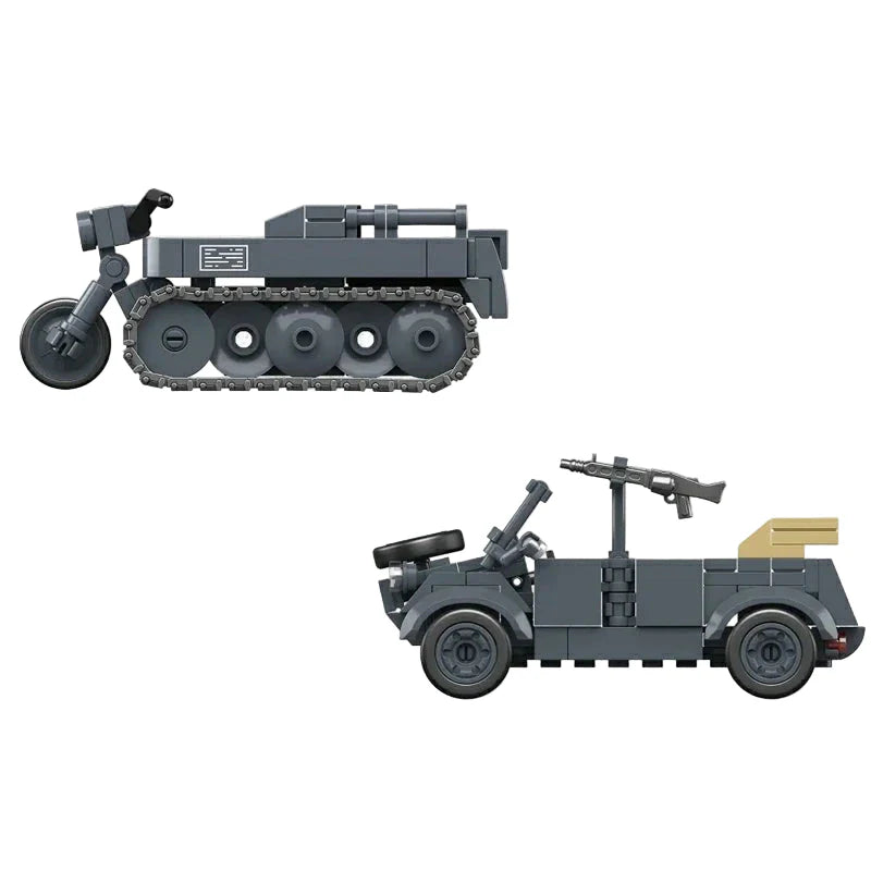 Sd.Kfz.2 Kettenkrad & Type 82 Kübelwagen