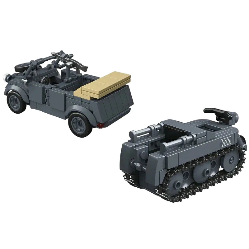 Sd.Kfz.2 Kettenkrad & Type 82 Kübelwagen