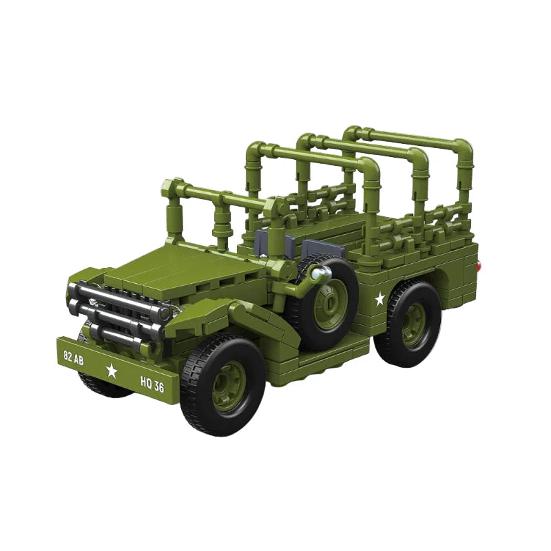 M3 37MM AT GUN Dodge JEEP WC52