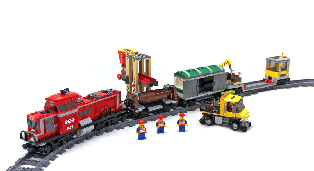 Red Cargo Train