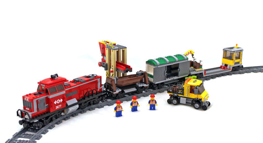 Red Cargo Train