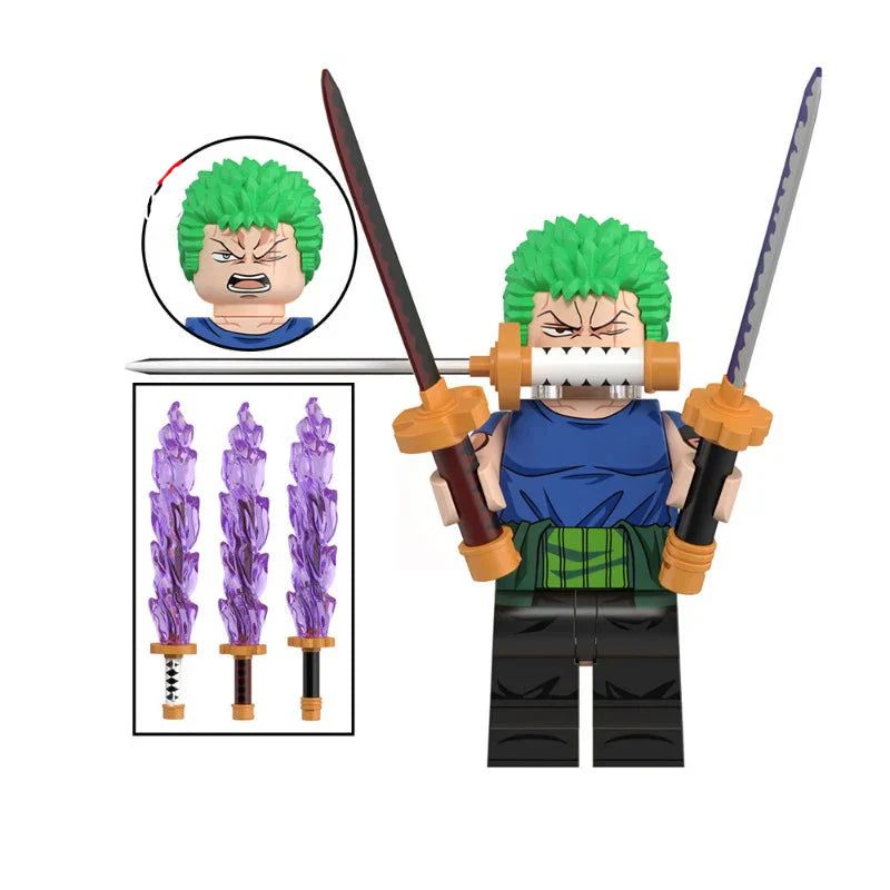 One Piece Minifigures Set