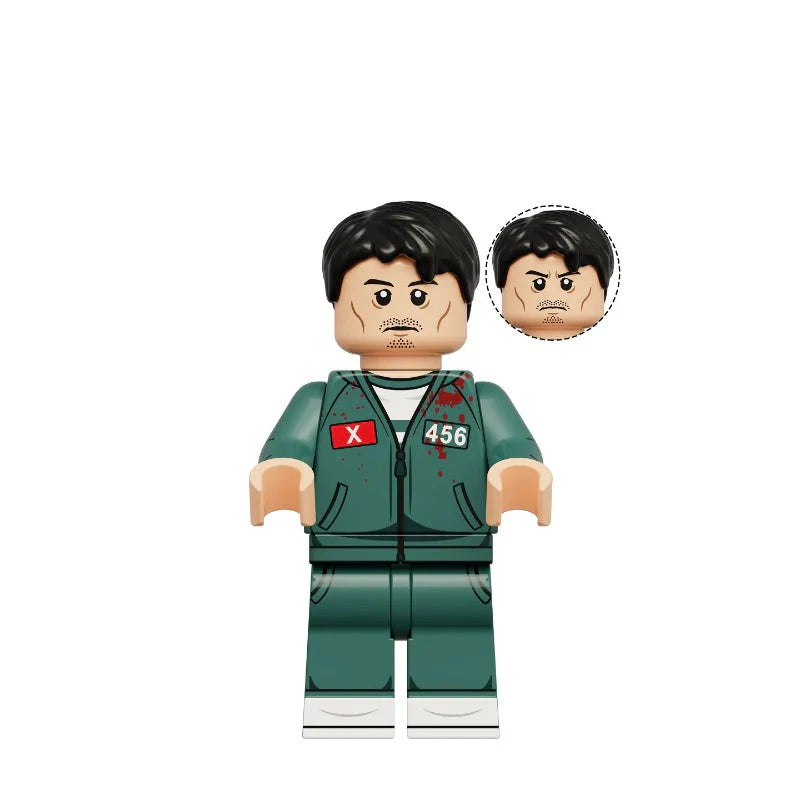 Squid Game Minifigures Set