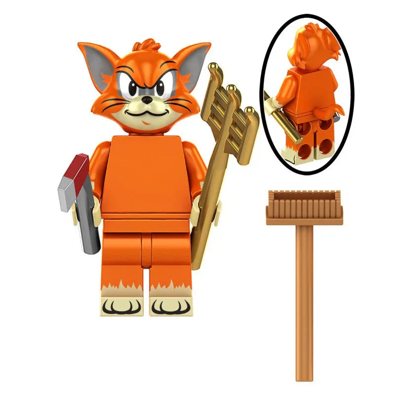 Tom and Jerry Minifigures Set