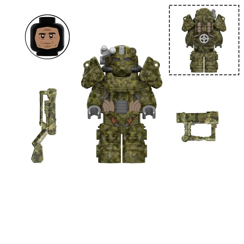 Fallout: T-60 Power Armor Minifigures Set