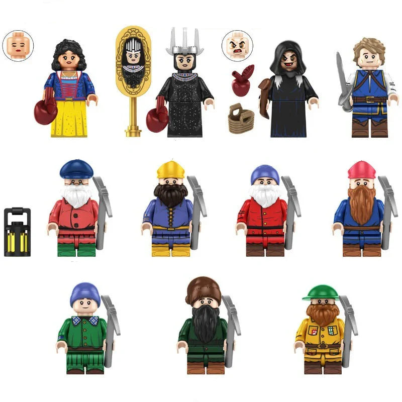 Snow White Minifigures Set
