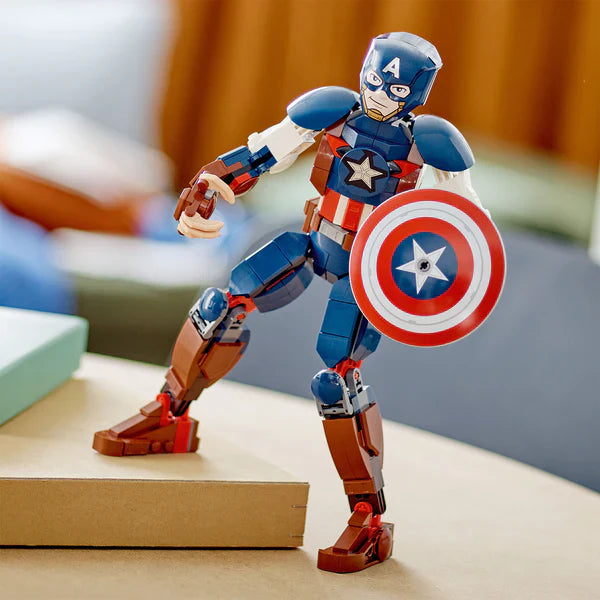Captain America Construction Figure