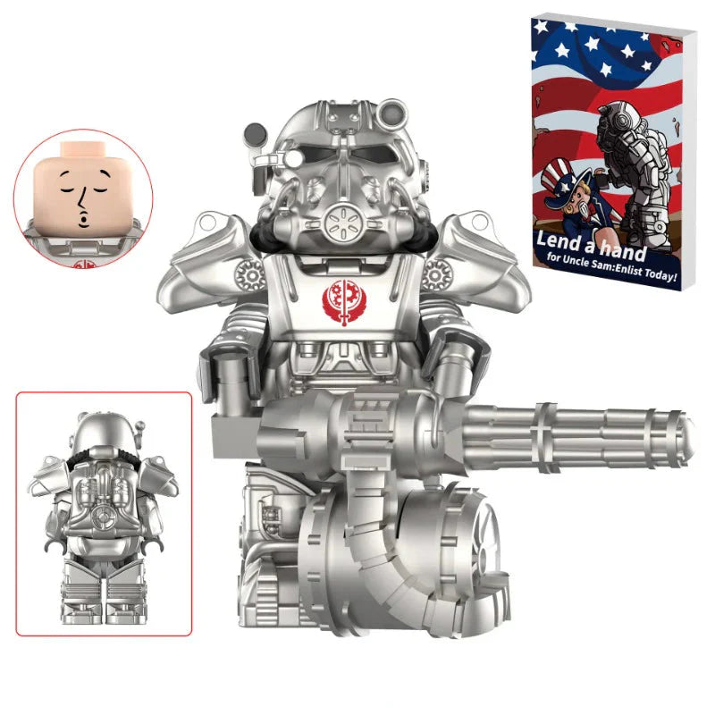 Fallout: T-60 Power Armor Minifigures Set