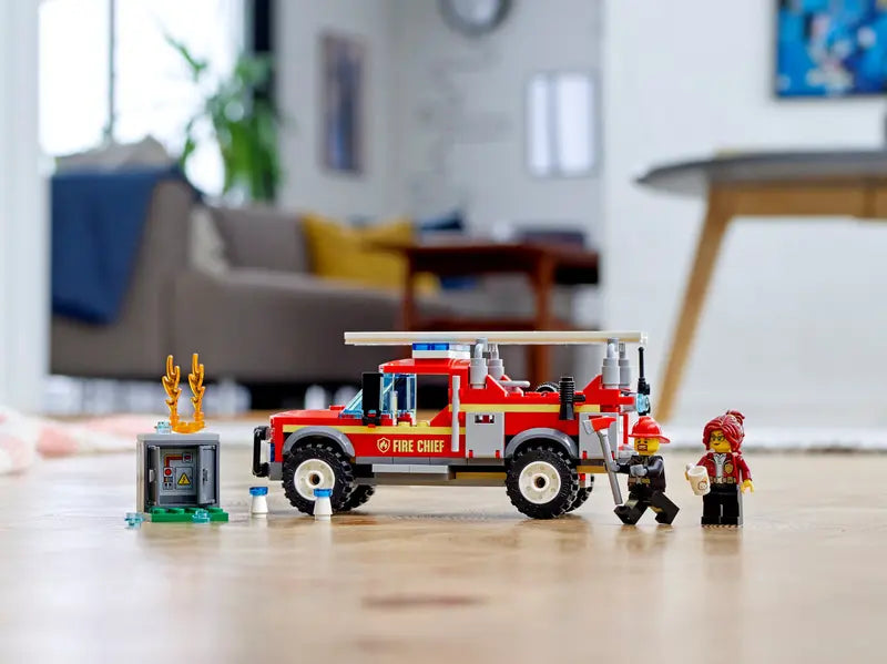 City Fire Chief Response Truck