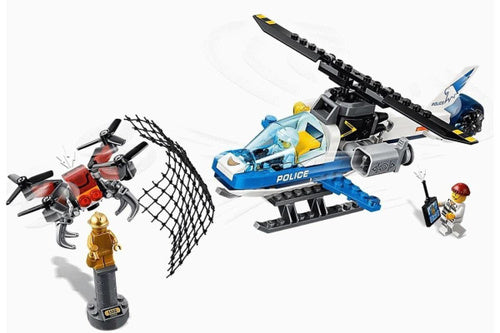 City Sky Police Drone Chase