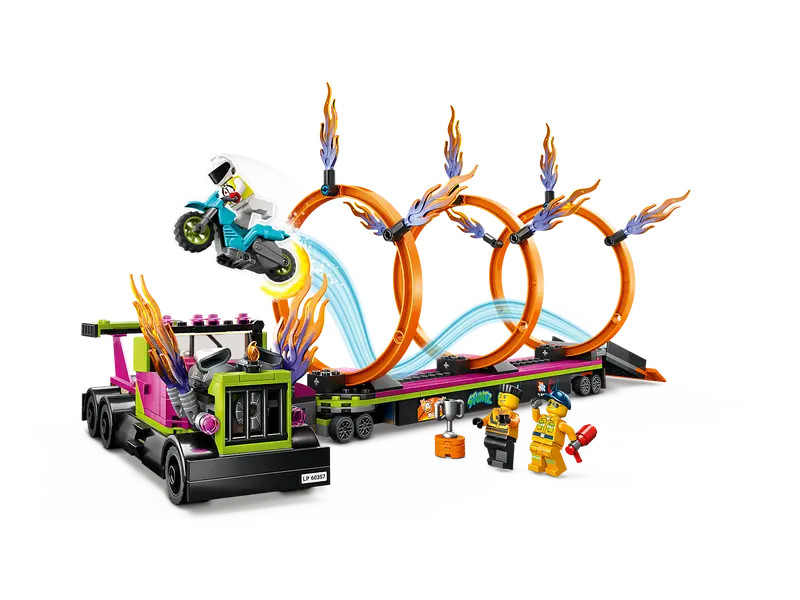 Stunt Truck & Ring of Fire Challenge