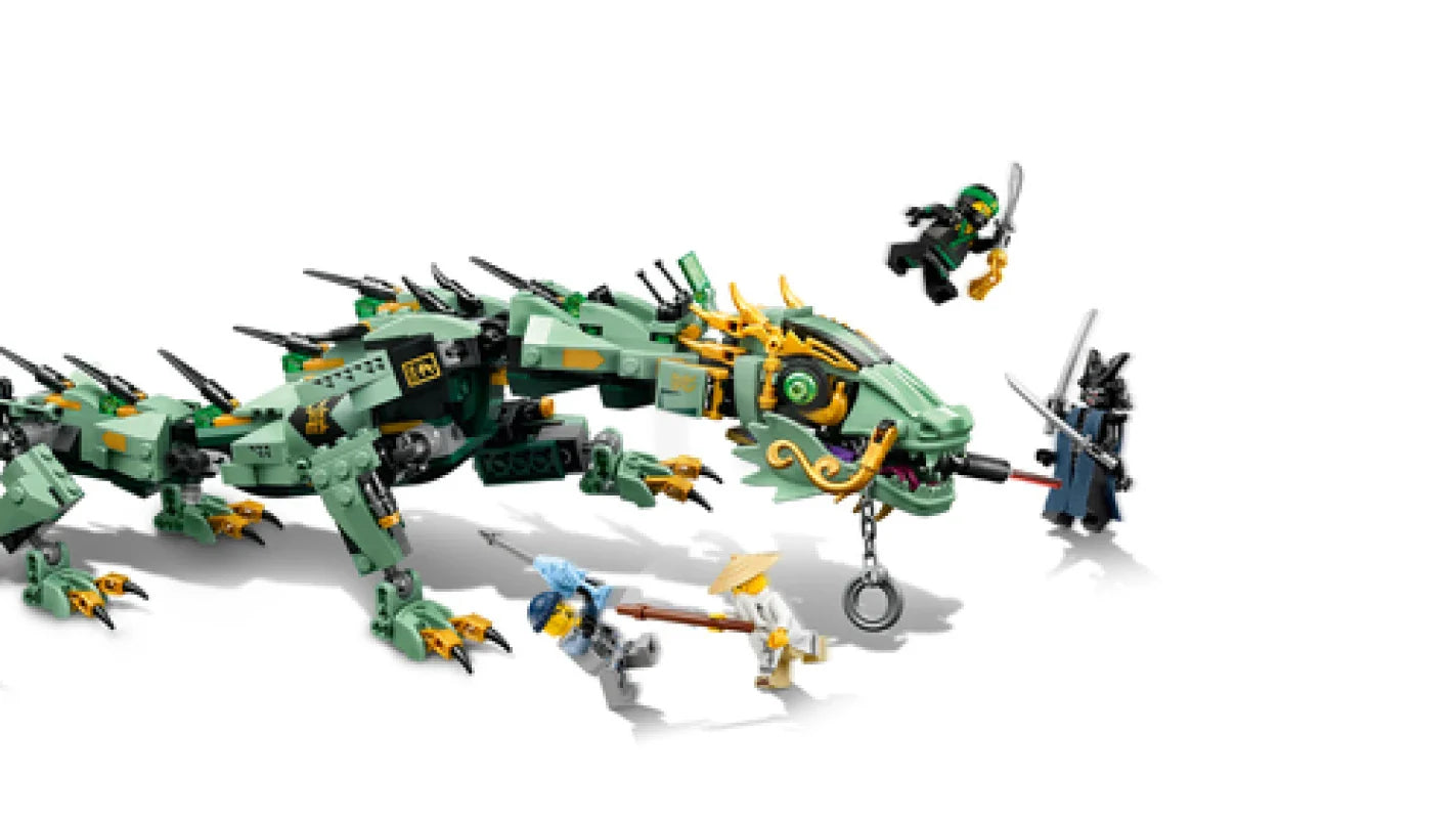 Green Ninja Mech Dragon