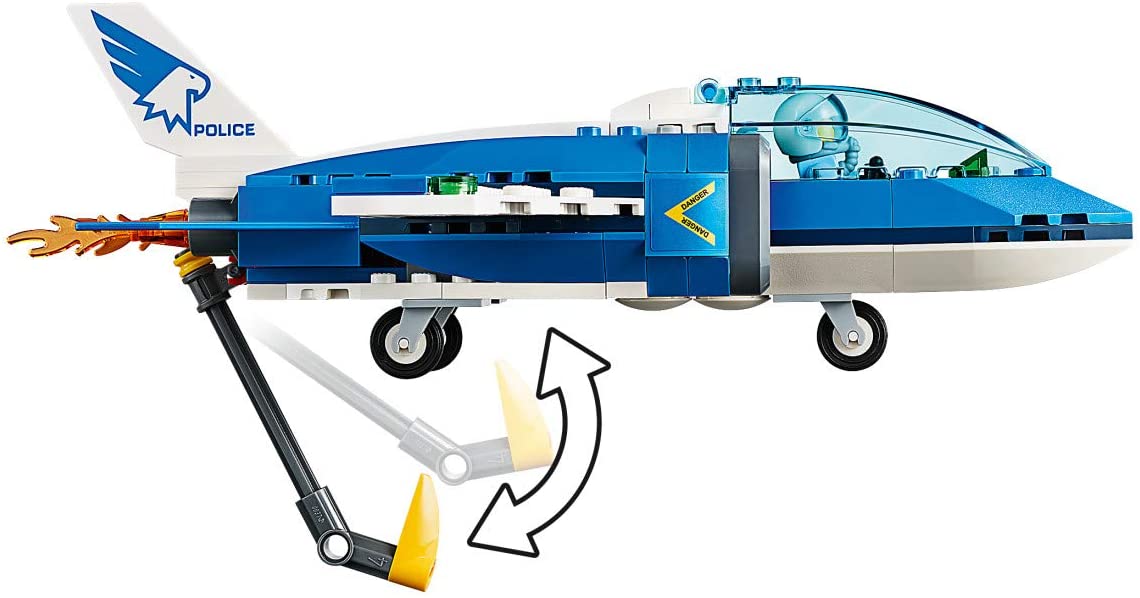 City Sky Police Parachute Arrest