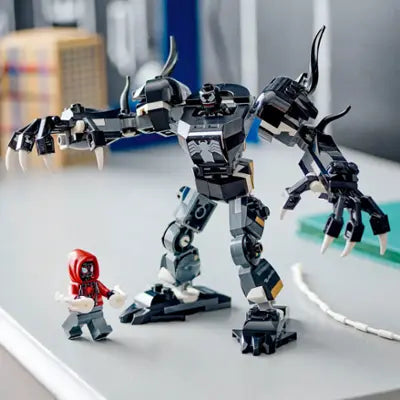 Venom Mech Armor vs. Miles Morales