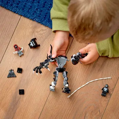 Venom Mech Armor vs. Miles Morales