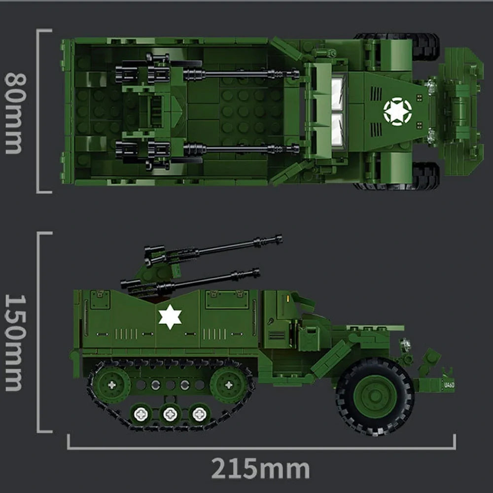 M16 Multiple Gun Motor Carriage Anti-Aircraft Halftrack