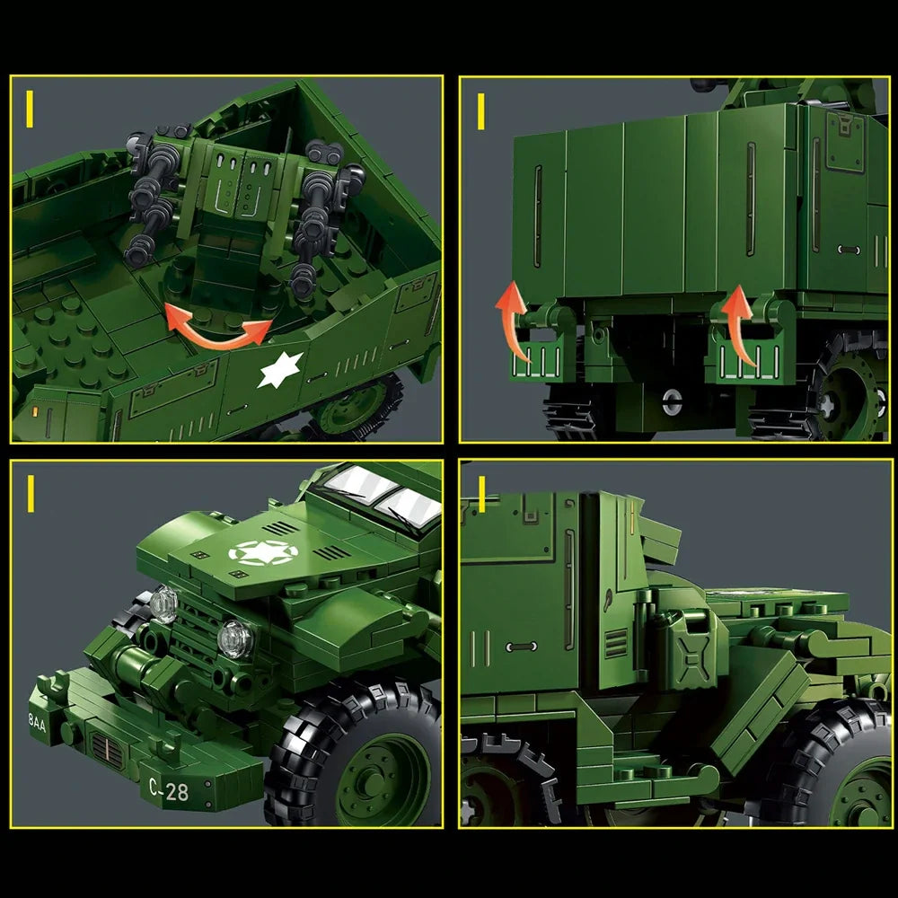 M16 Multiple Gun Motor Carriage Anti-Aircraft Halftrack