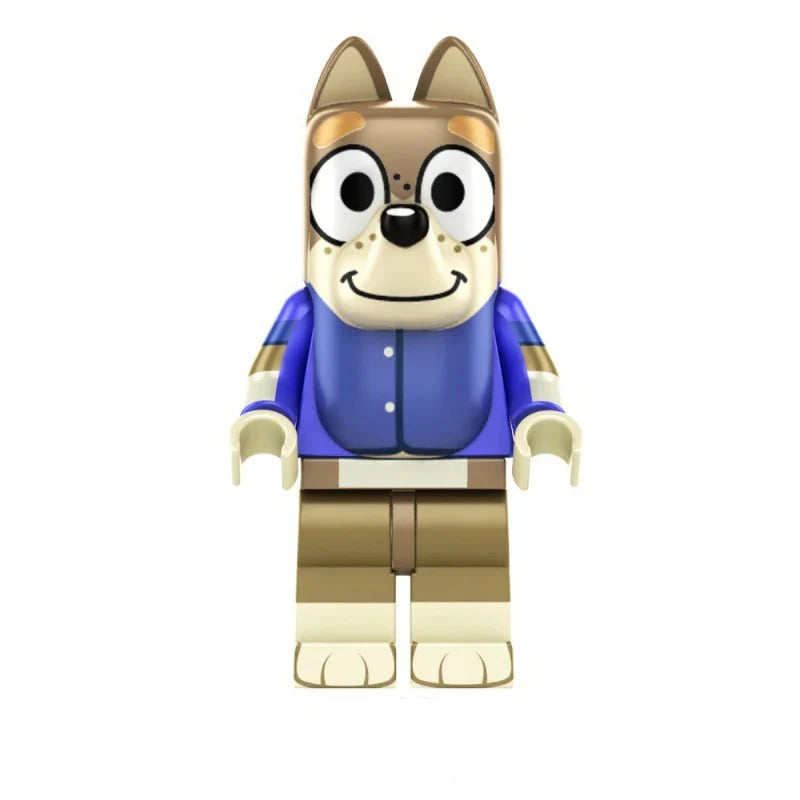 Bluey Minifigures Set