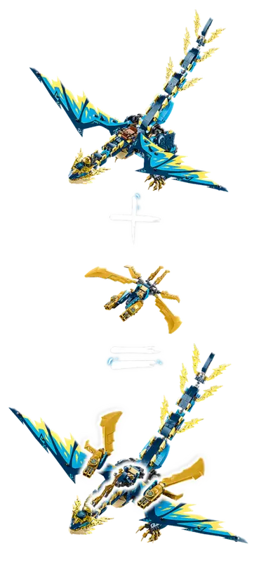 Elemental Dragon vs. The Empress Mech