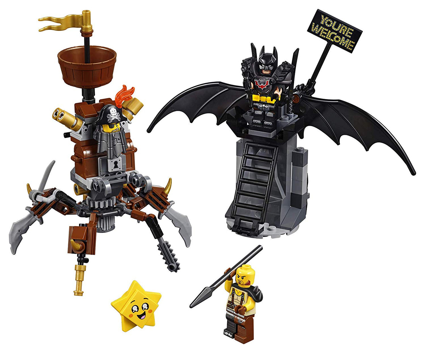 Battle-Ready Batman and MetalBeard