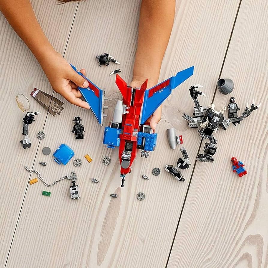 Spiderjet vs. Venom Mech