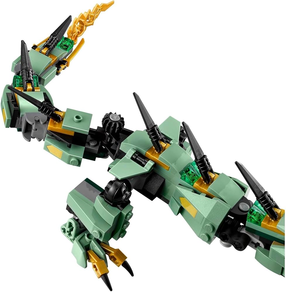 Green Ninja Mech Dragon