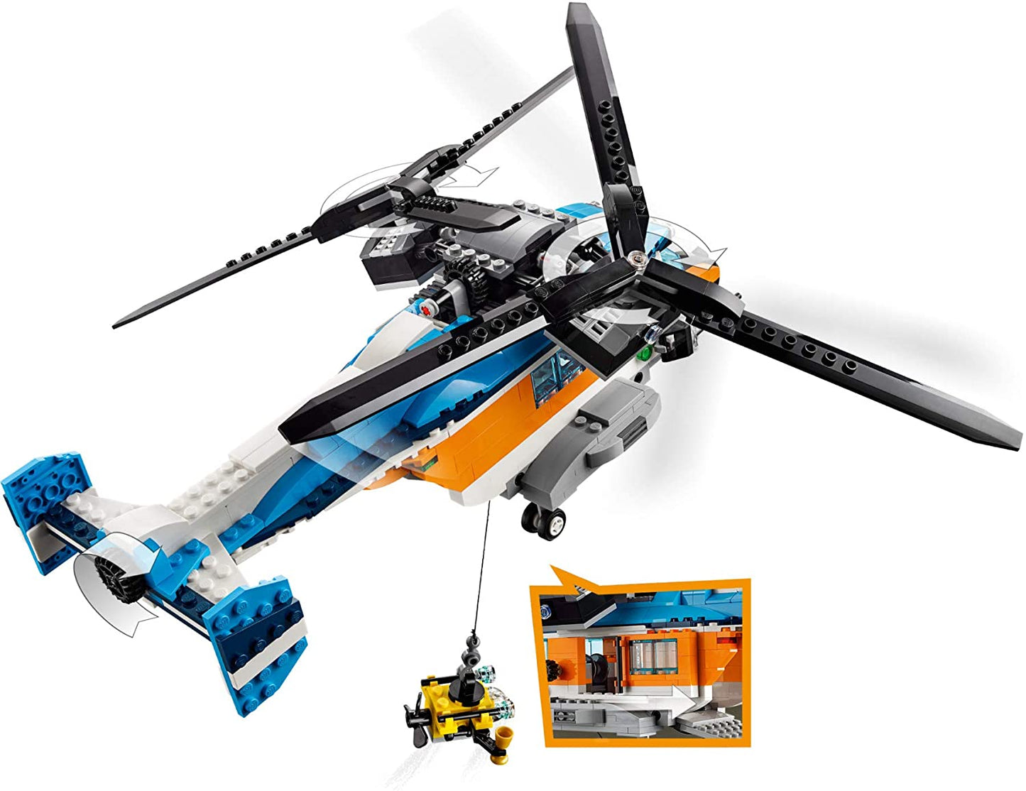 Creator 3in1 Twin Rotor Helicopter