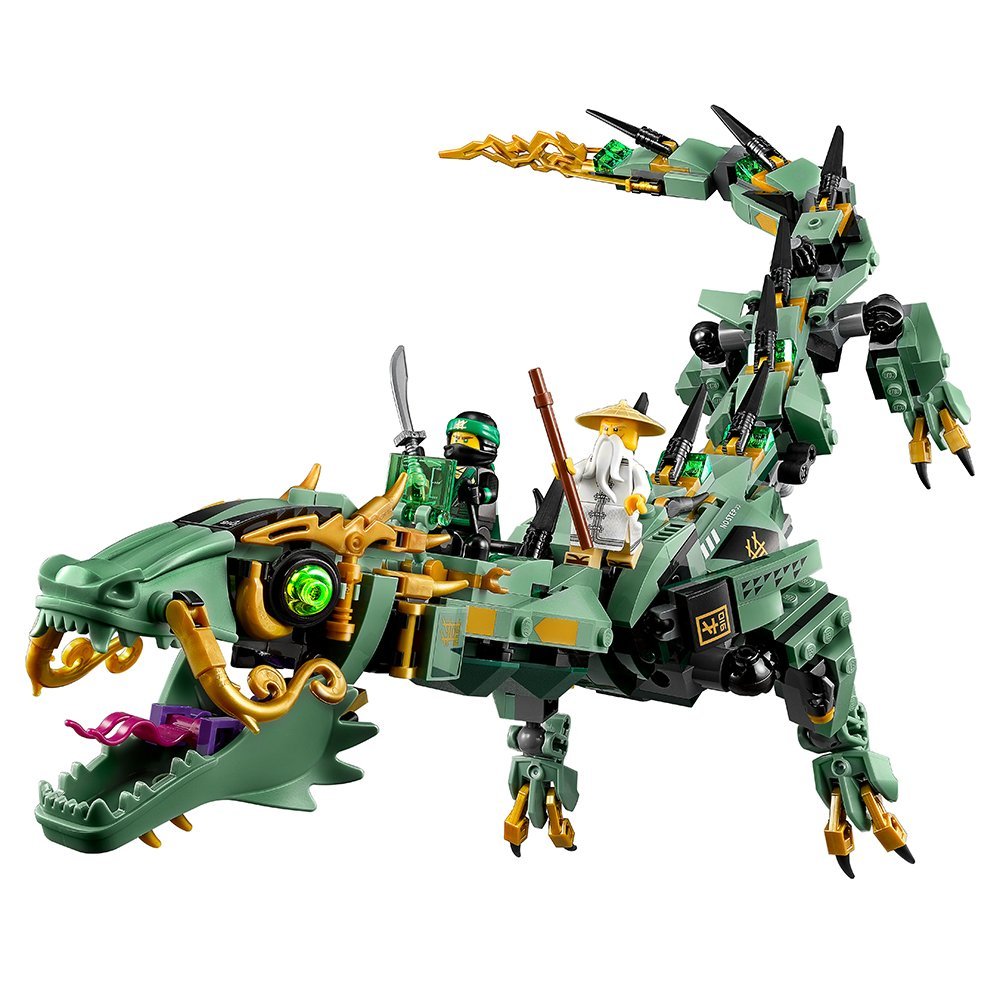 Green Ninja Mech Dragon