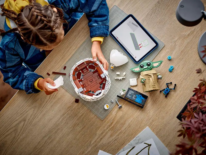 Grogu with Hover Pram