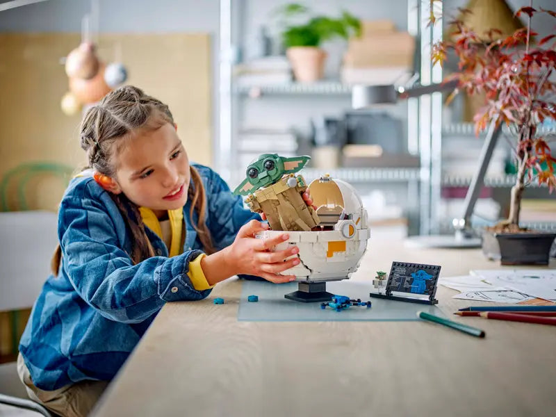 Grogu with Hover Pram