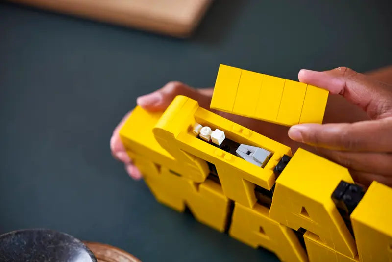 Brick-Built Star Wars Logo