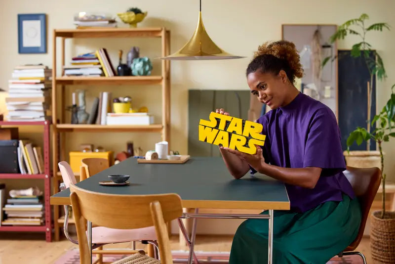 Brick-Built Star Wars Logo